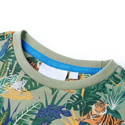 Kindershirt met korte mouwen 128 meerkleurig 128