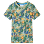 Kids' short sleeve shirt 140 multicoloured