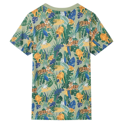 Kindershirt met korte mouwen 140 meerkleurig 140