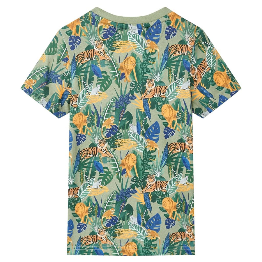 Kindershirt met korte mouwen 140 meerkleurig 140