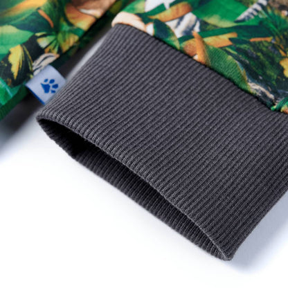 Kindertrui 128 oudpetrol 128