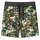 Children's shorts with drawstring 140 old petrol