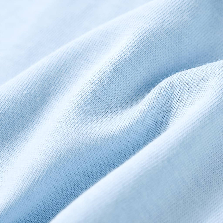 Kindershirt 116 lichtblauw Blauw 116