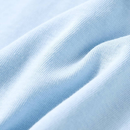 Kindershirt 128 lichtblauw Blauw 128