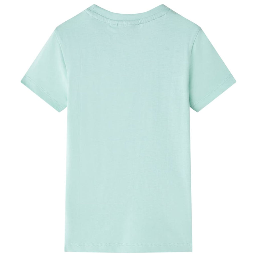 Kindershirt 104 lichtmintkleurig Mintgroen