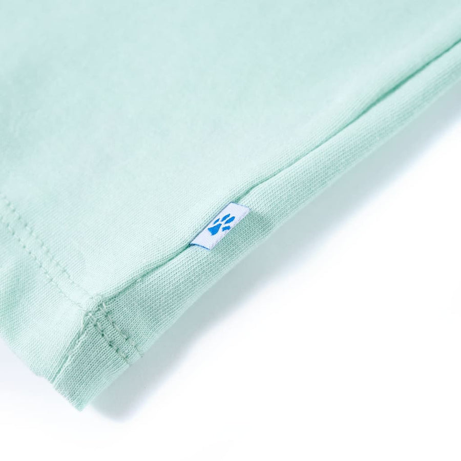 Kindershirt 104 lichtmintkleurig Mintgroen