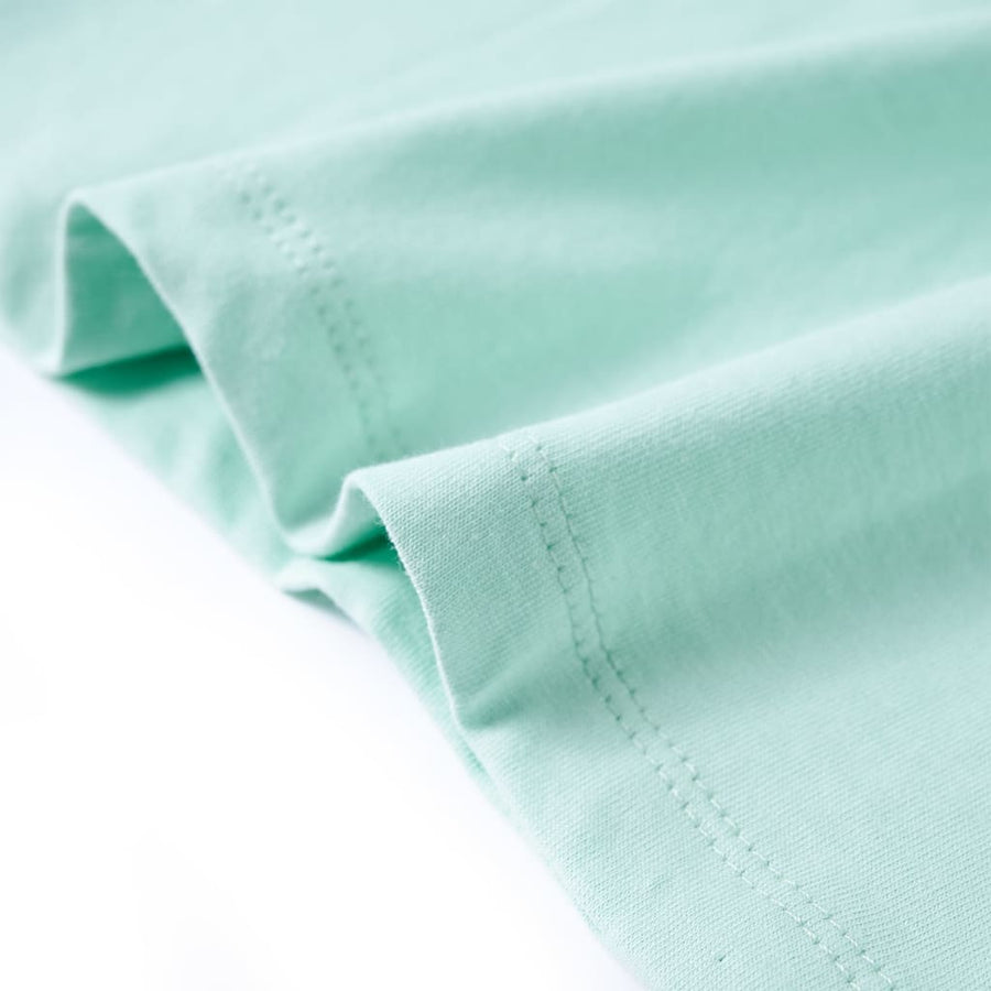 Kindershirt 104 lichtmintkleurig Mintgroen
