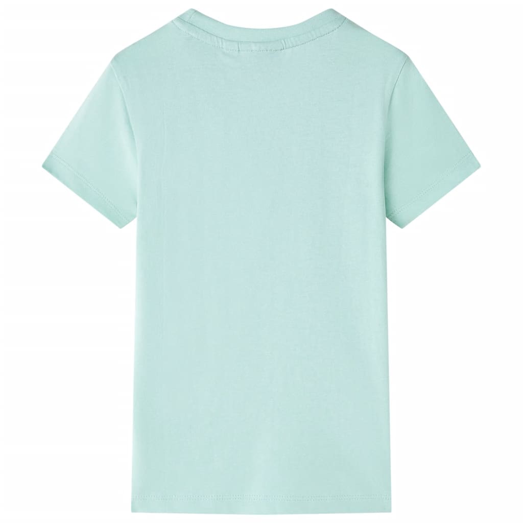 Kindershirt 116 lichtmint Mintgroen