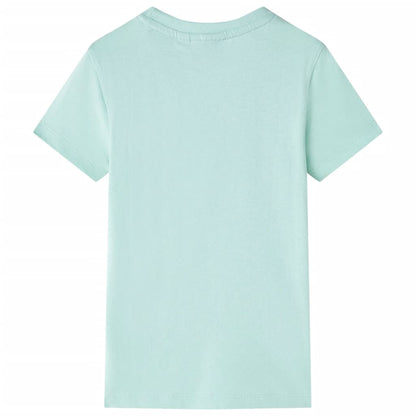 Kindershirt 116 lichtmint Mintgroen