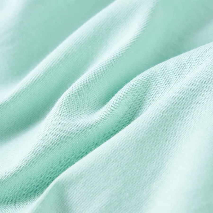 Kindershirt 116 lichtmint Mintgroen