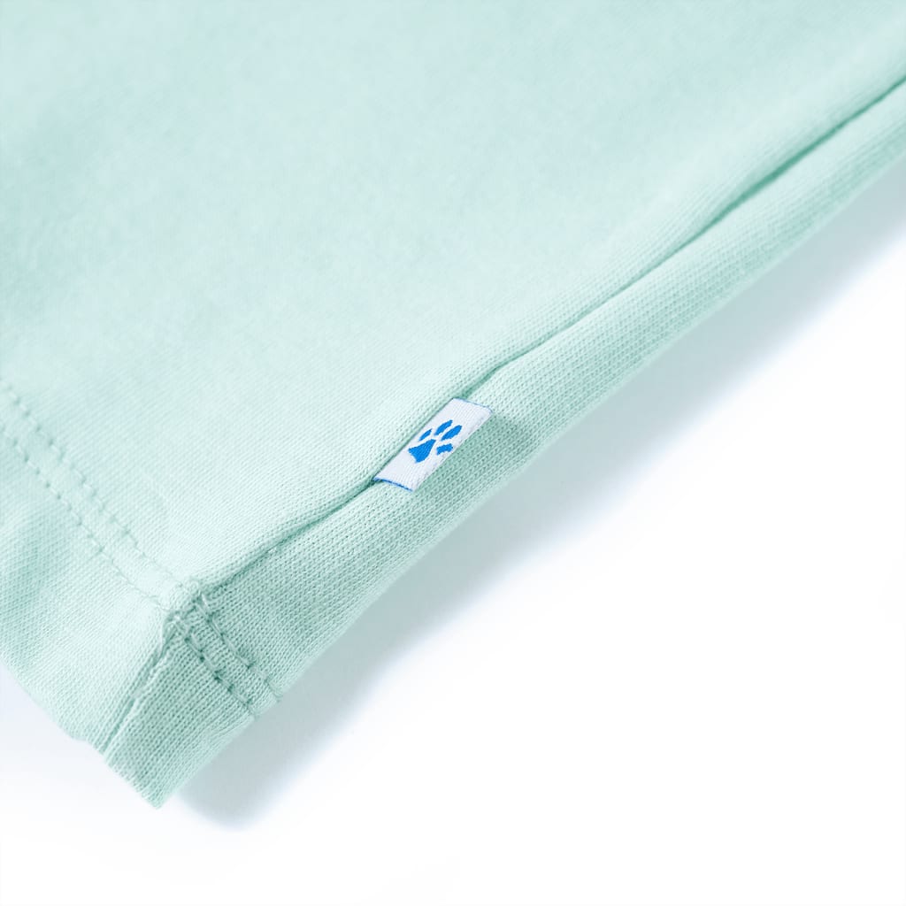 Kindershirt 128 lichtmint Mintgroen