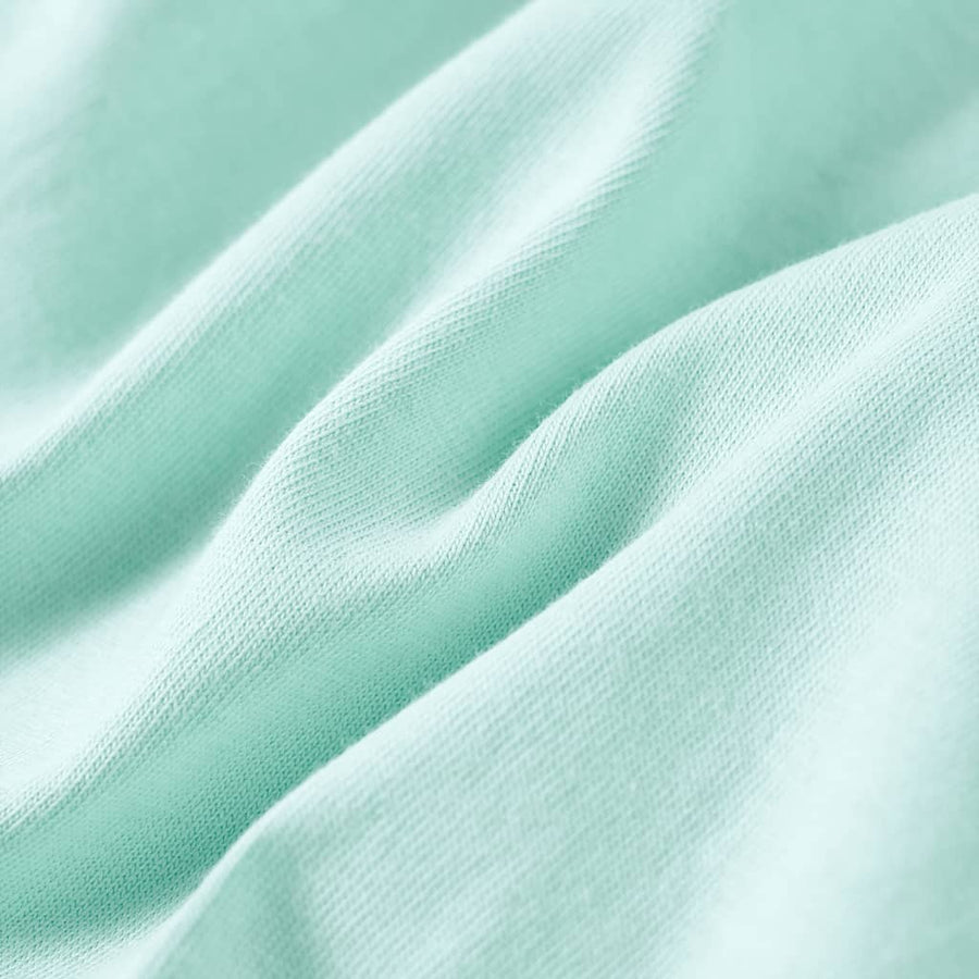 Kindershirt 128 lichtmint Mintgroen