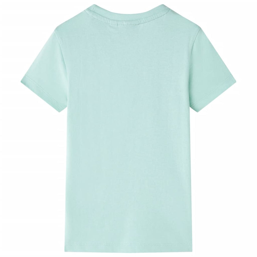 Kindershirt 140 lichtmint Mintgroen 140