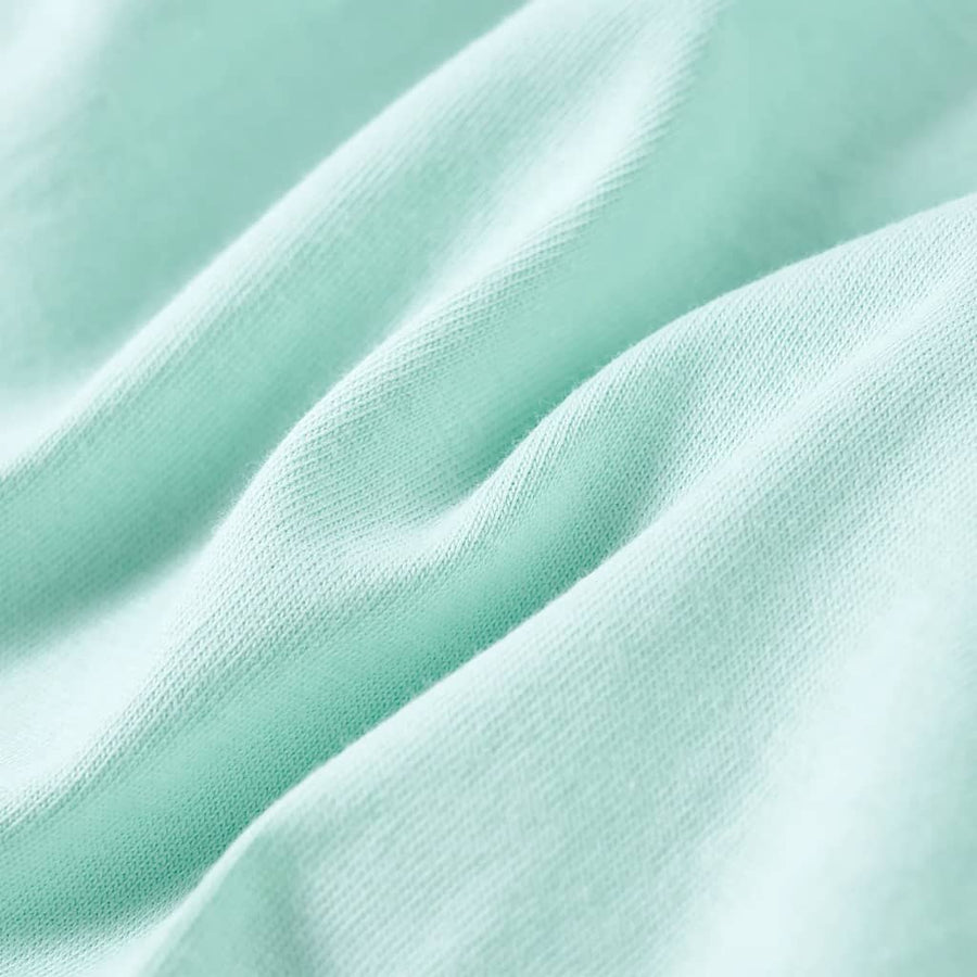 Kindershirt 140 lichtmint Mintgroen 140