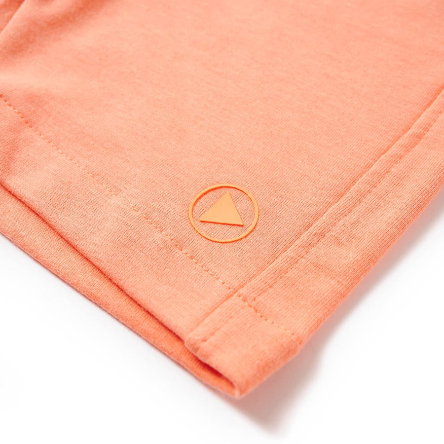 Kindershorts met trekkoord 140 neonoranje 140