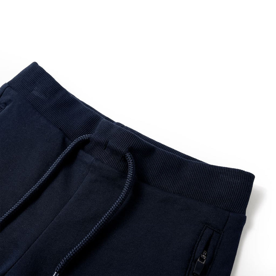 Kindershort 116 marineblauw