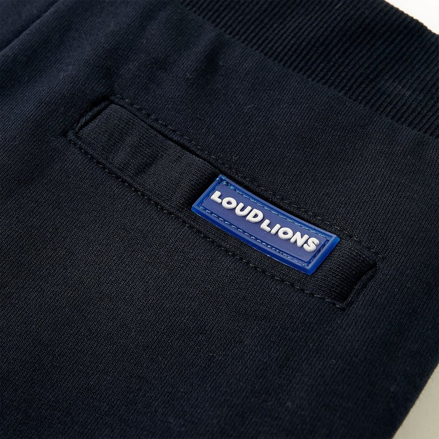 Kindershort 116 marineblauw