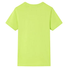 Kindershirt 92 limoengroen Limoen 92