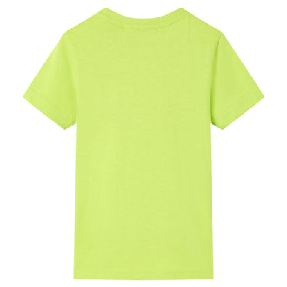 Kindershirt Groen Limoen 116