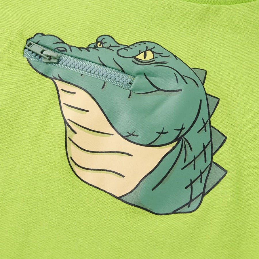 Kindershirt Groen Limoen 116