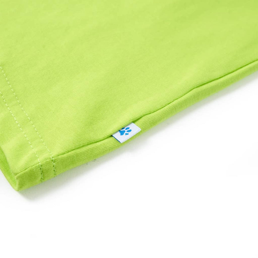 Kindershirt Groen Limoen 116