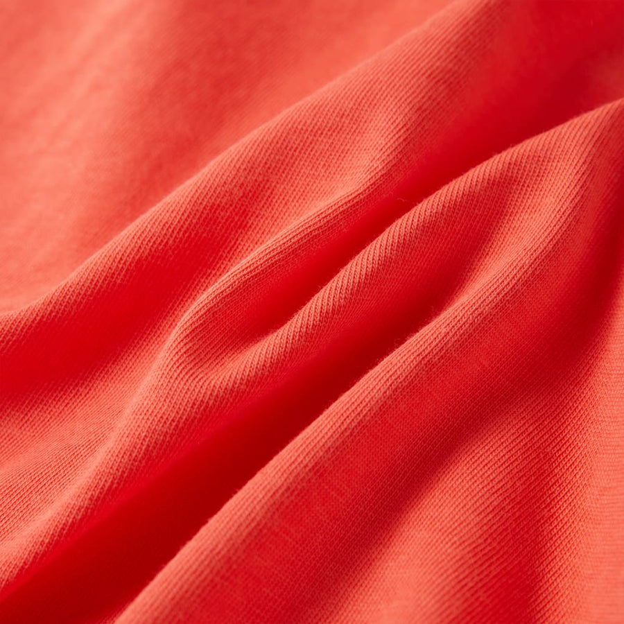 Kindershirt met korte mouwen 116 lichtrood Rood