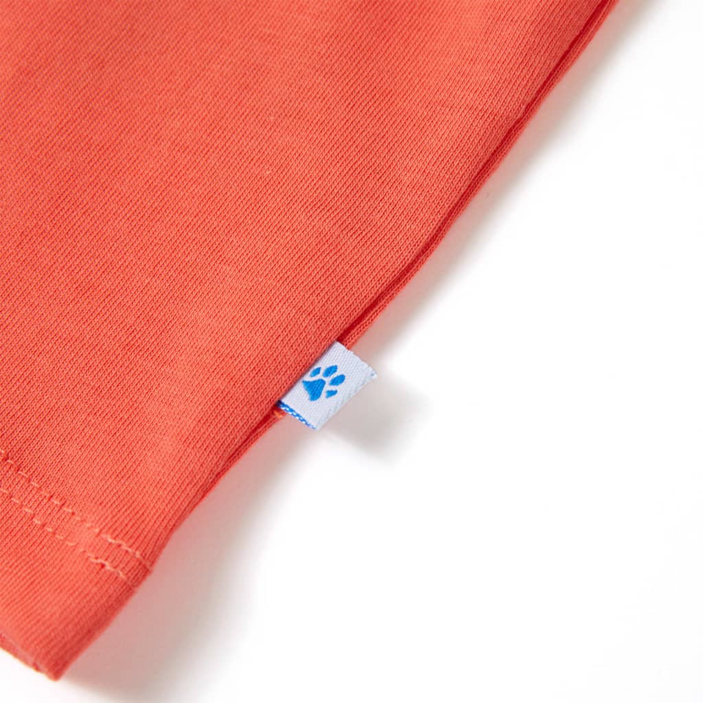 Kindershirt met korte mouwen 140 lichtrood Rood 140