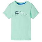 Children's short-sleeved t-shirt 92 light green