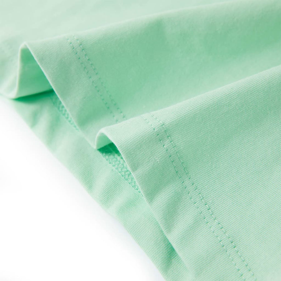 Kindershirt met korte mouwen 92 lichtgroen Groen 92