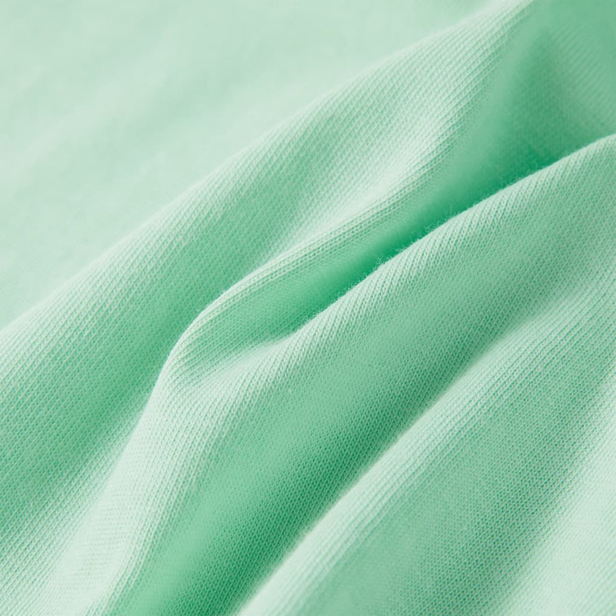 Kindershirt met korte mouwen 92 lichtgroen Groen 92