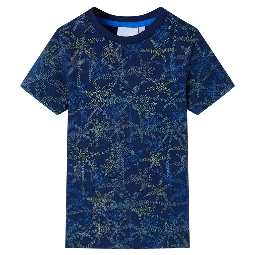 Kindershirt 104 marineblauw 104