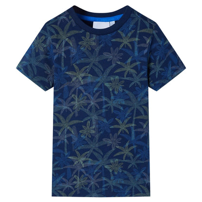 Kindershirt 104 marineblauw 104