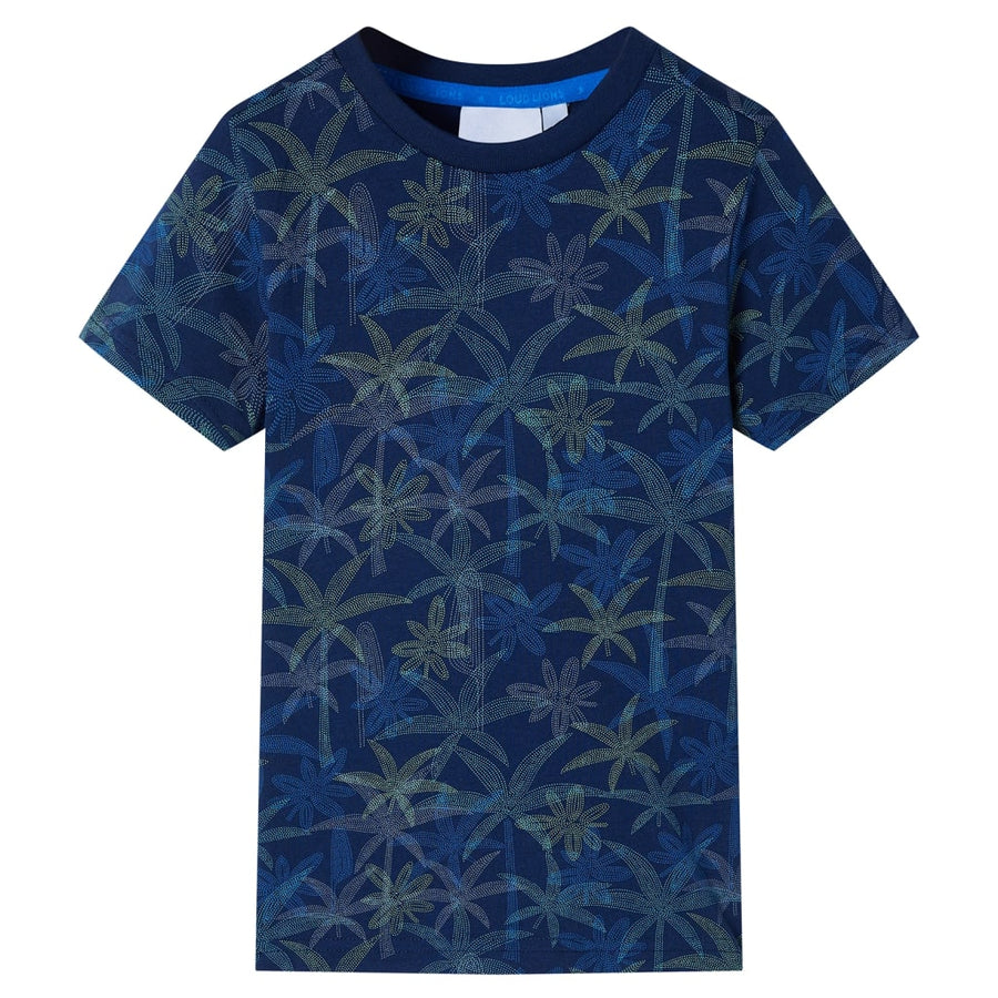 Kindershirt 104 marineblauw 104