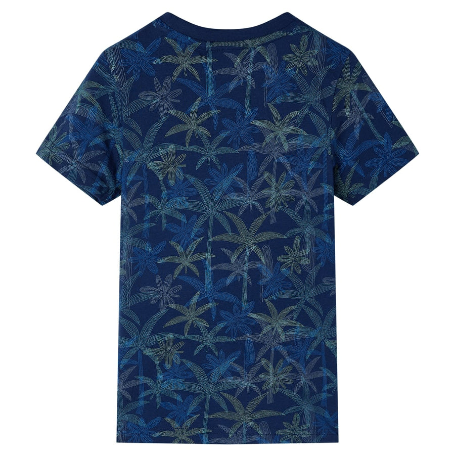 Kindershirt 104 marineblauw 104
