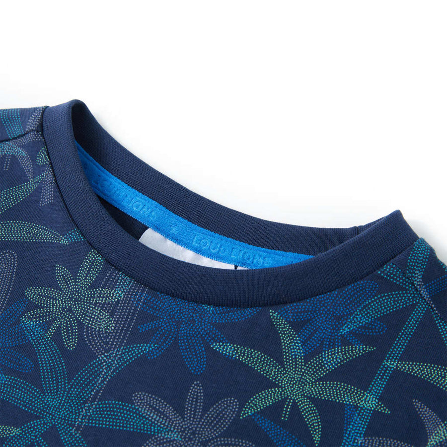Kindershirt 104 marineblauw 104