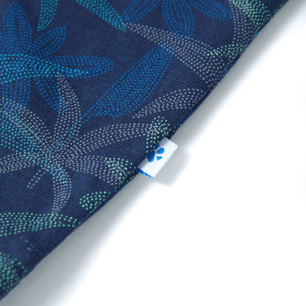 Kindershirt 128 marineblauw 128