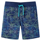 Children's drawstring shorts 128 navy blue