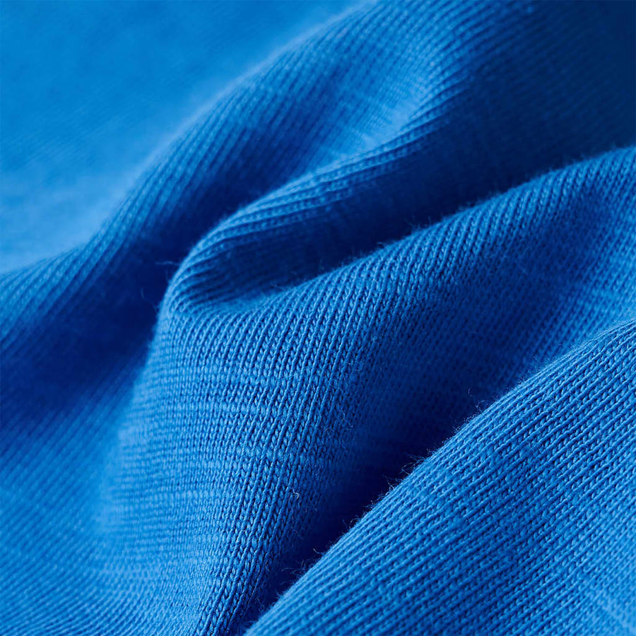 Kindershirt 116 blauw Blauw