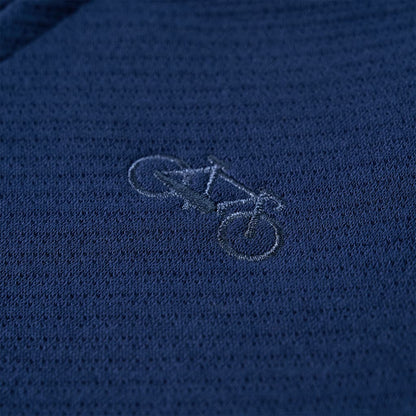 Kindervest met rits 104 marineblauw