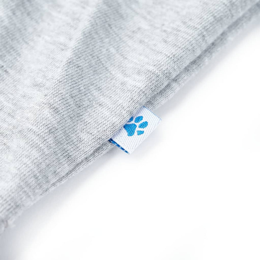 Kindershirt met korte mouwen 140 grijs Grijs 140