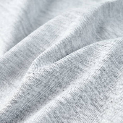 Kindershirt met korte mouwen 140 grijs Grijs 140