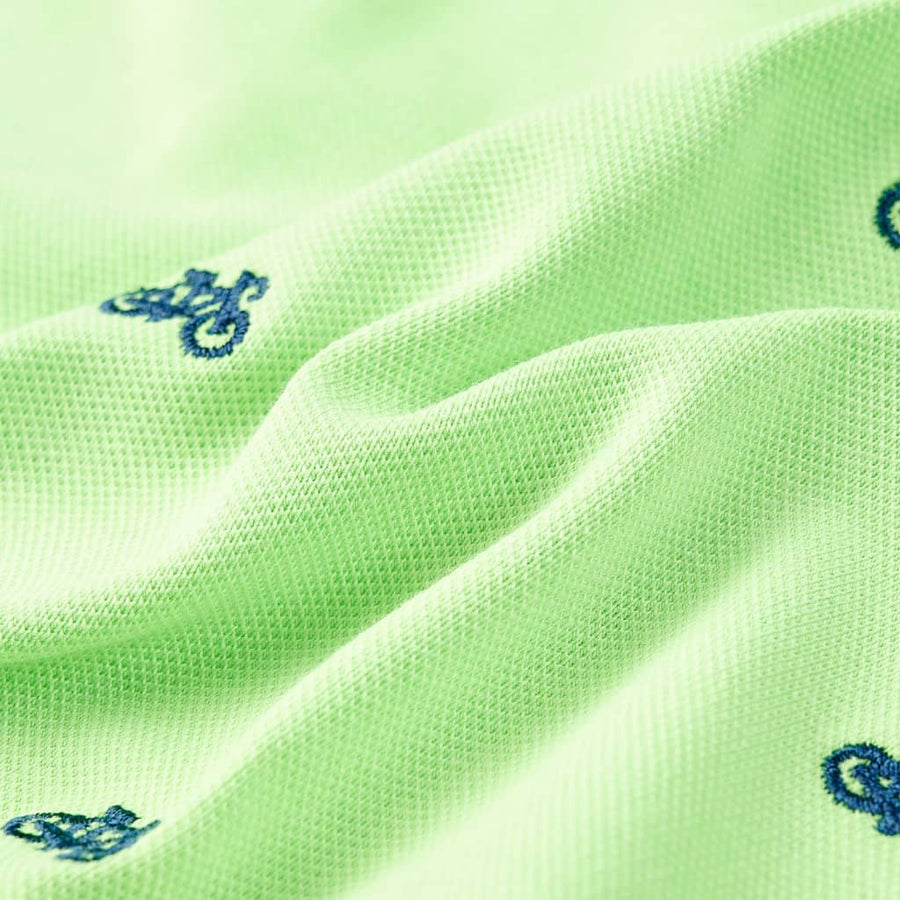 Kinderpoloshirt 92 neongroen Groen