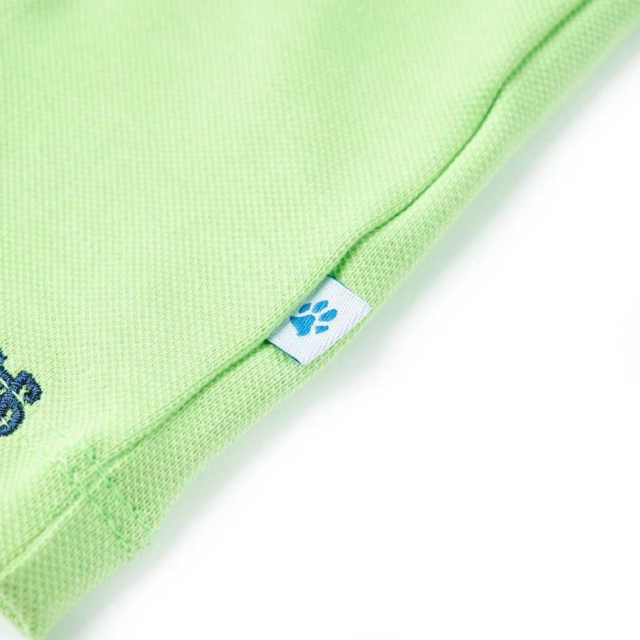 Kinderpoloshirt 104 neongroen Groen