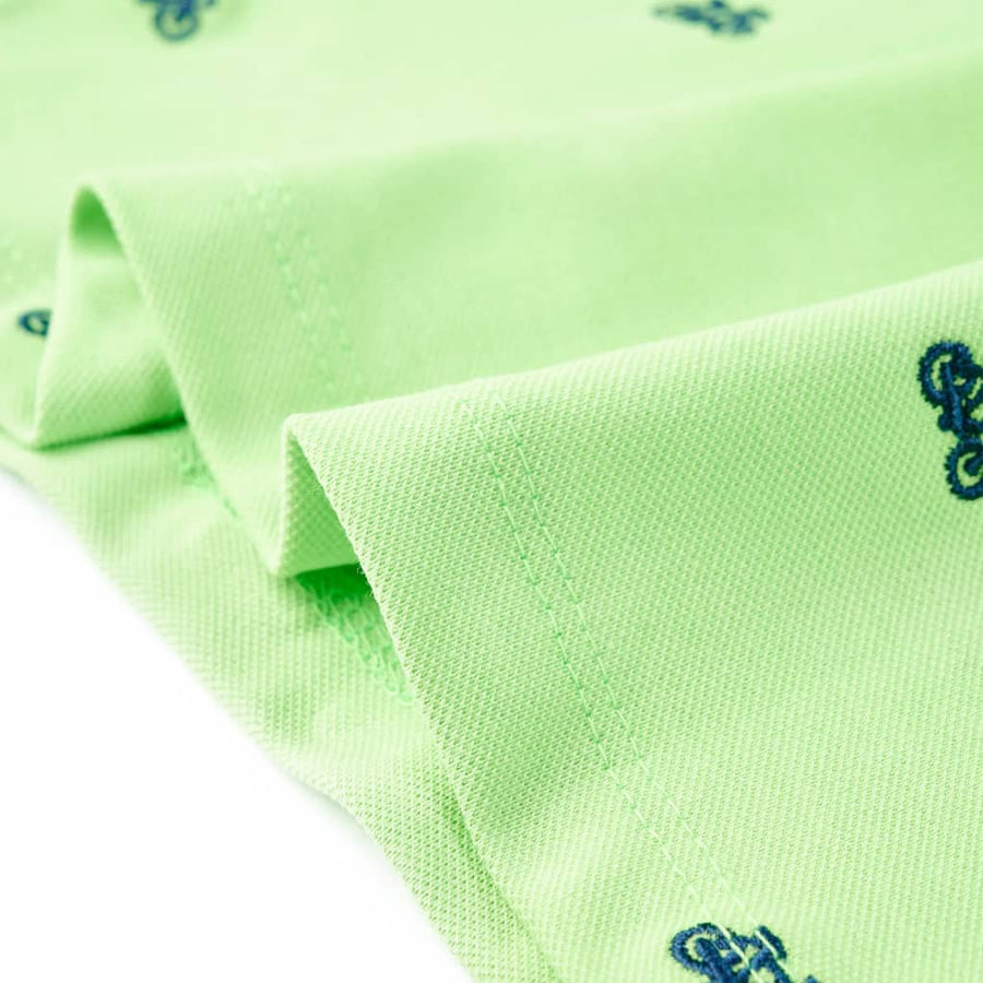 Kinderpoloshirt 140 neongroen Groen 140