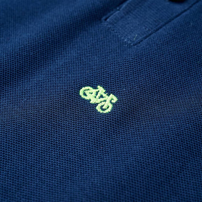 Kinderpoloshirt 92 marineblauw Marineblauw 92