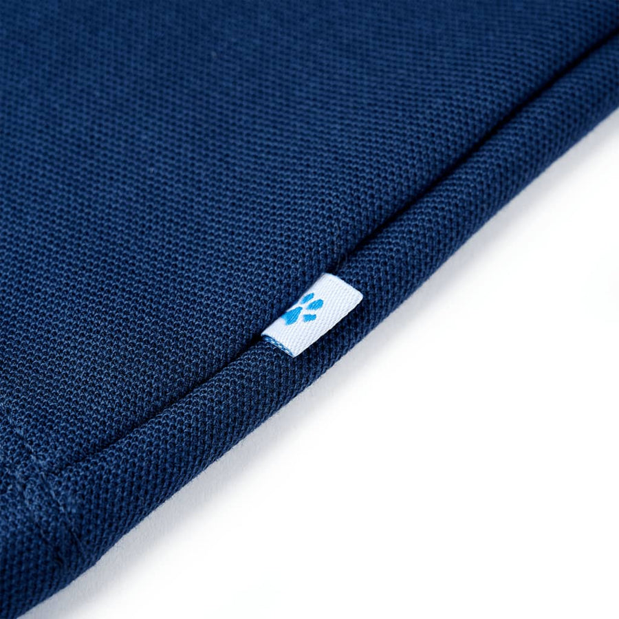 Kinderpoloshirt 104 marineblauw Marineblauw