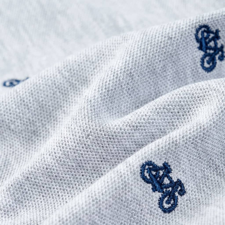 Kinderpoloshirt  92 gemêleerd grijs Grijs 92