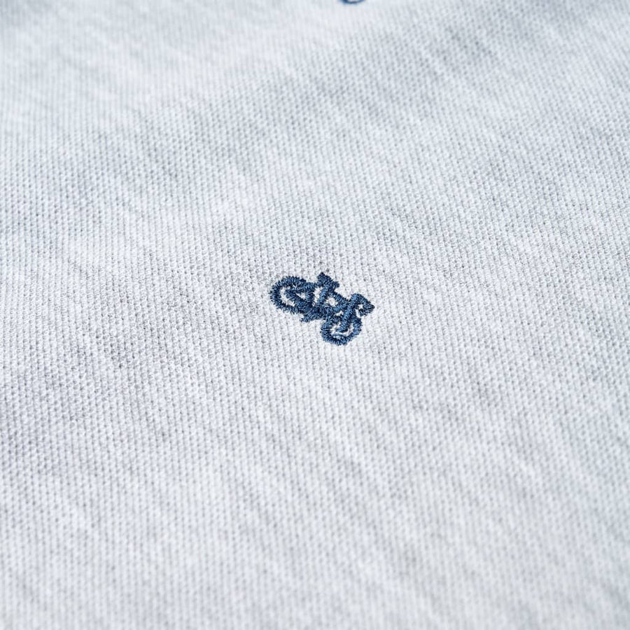 Kinderpoloshirt  104 gemêleerd grijs Grijs 104