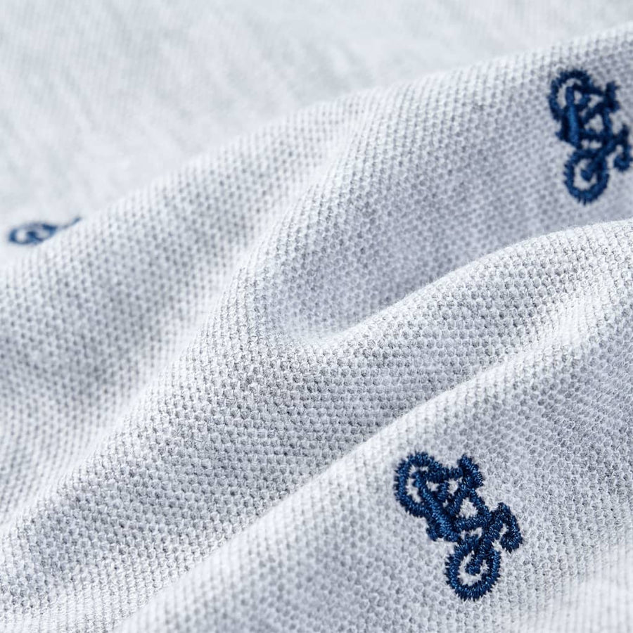 Kinderpoloshirt  104 gemêleerd grijs Grijs 104