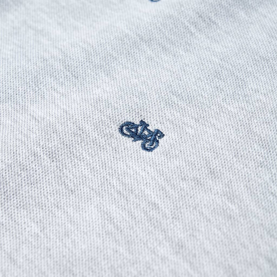 Kinderpoloshirt  116 gemêleerd grijs Grijs 116